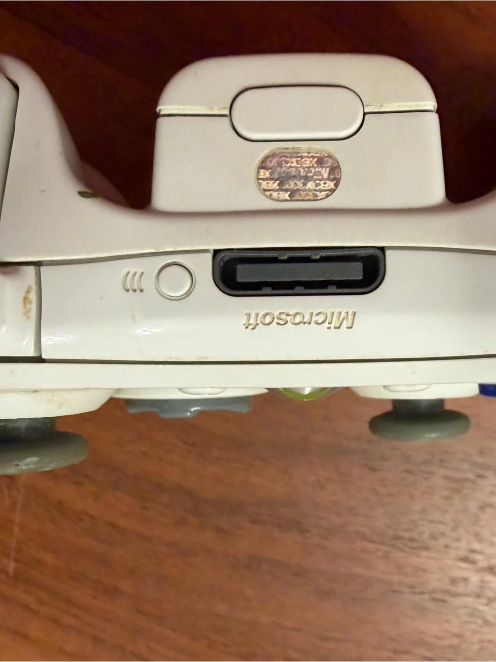 Microsoft White Wireless Xbox 360 Controller with Colored Action Buttons